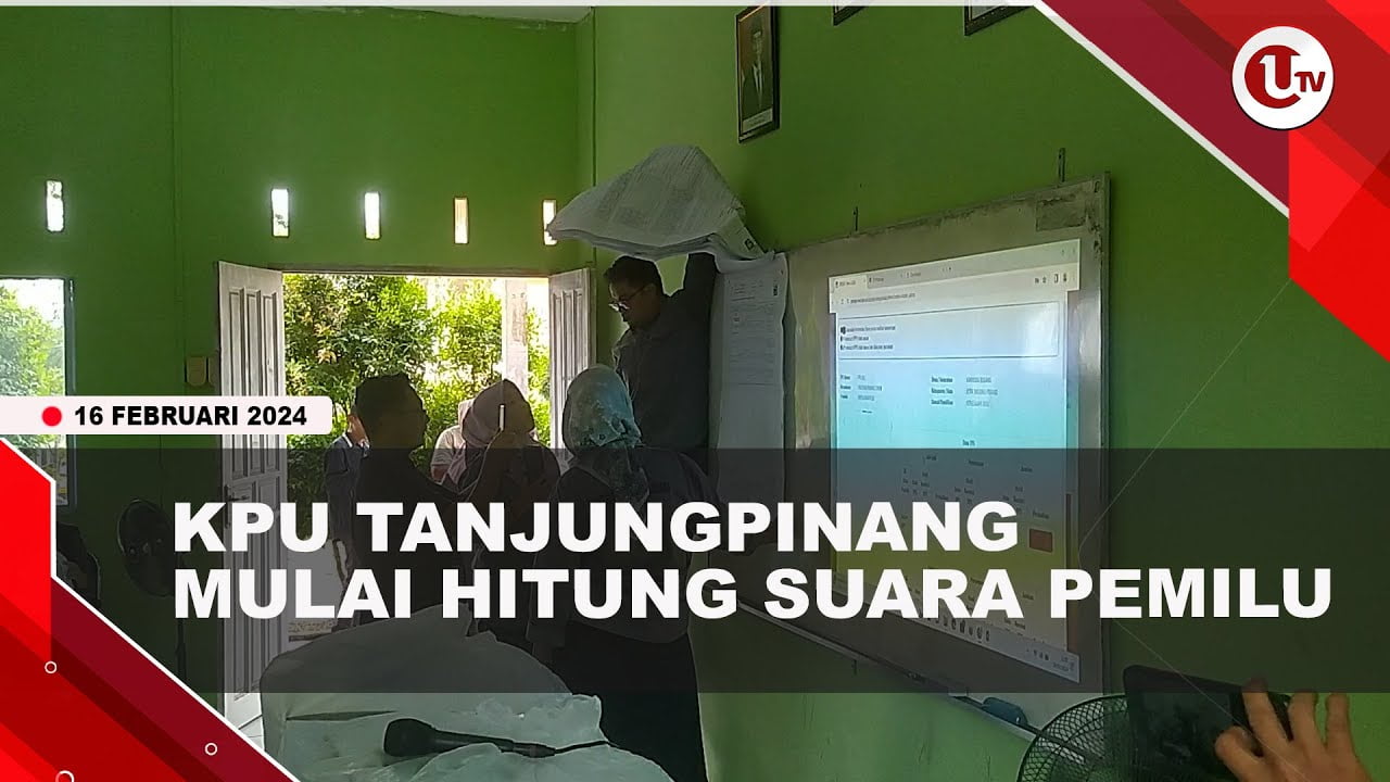 KPU TANJUNGPINANG LAKUKAN REKAPITULASI SUARA DI 4 KECAMATAN