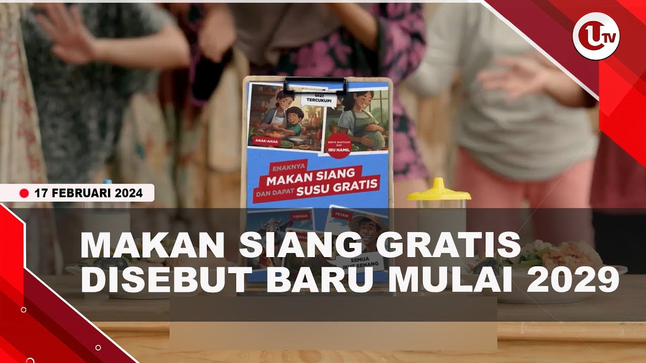 TKN PRABOWO-GIBRAN BANTAH MAKAN SIANG GRATIS DIMULAI 2029