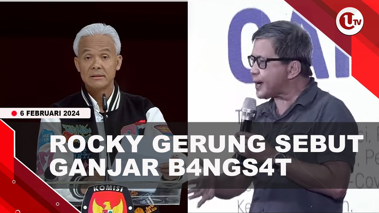 [Video] Rocky Gerung Nilai Ganjar Bawa Keangkuhan dalam Debat Capres