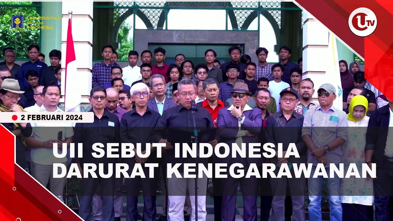 [Video] UII Minta Jokowi Tidak Memihak ke Salah Satu Paslon