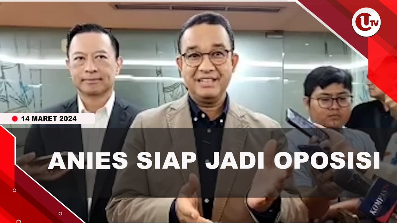 [Video] Anies Sebut Jika Kalah Pilpres Siap Diluar Pemerintahan