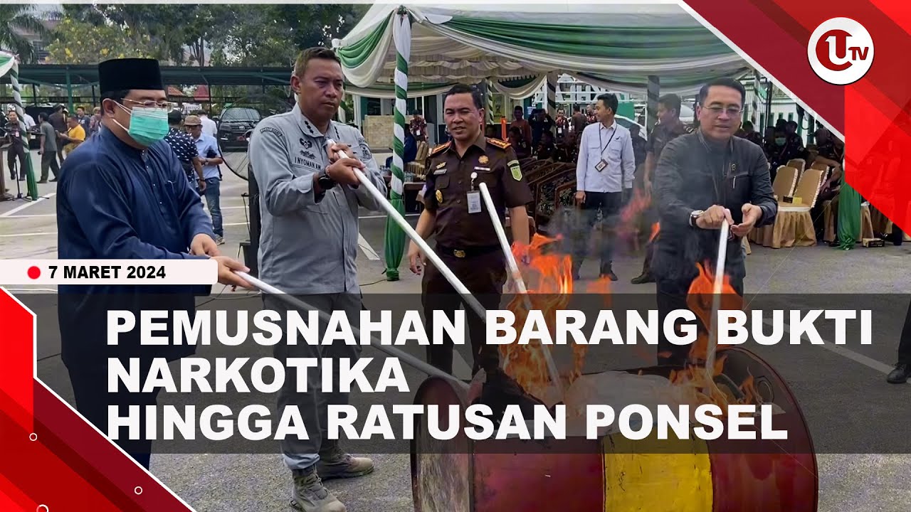 [Video] Kejari Batam Musnahkan Barang Bukti 209 Perkara Tindak Pidana