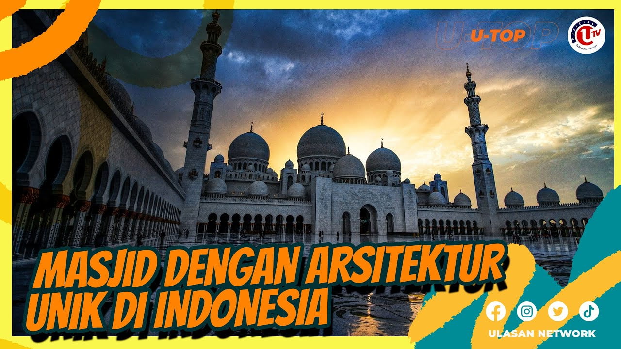 MASJID UNIK DI INDONESIA