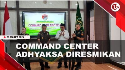 [Video] Kejati Kepri Resmikan Command Center Adhyaksa