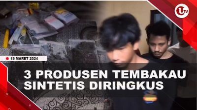 [Video] Penggerebekan Tempat Produksi Tembakau Sintetis Di Kosan