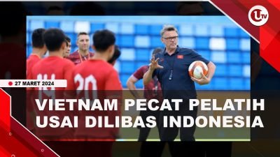 [Video] Federasi Sepakbola Vietnam Pecat Pelatih Philippe Troussier