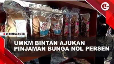 [Video] Puluhan UMKM Bintan Ajukan Pinjaman Bunga Nol Persen