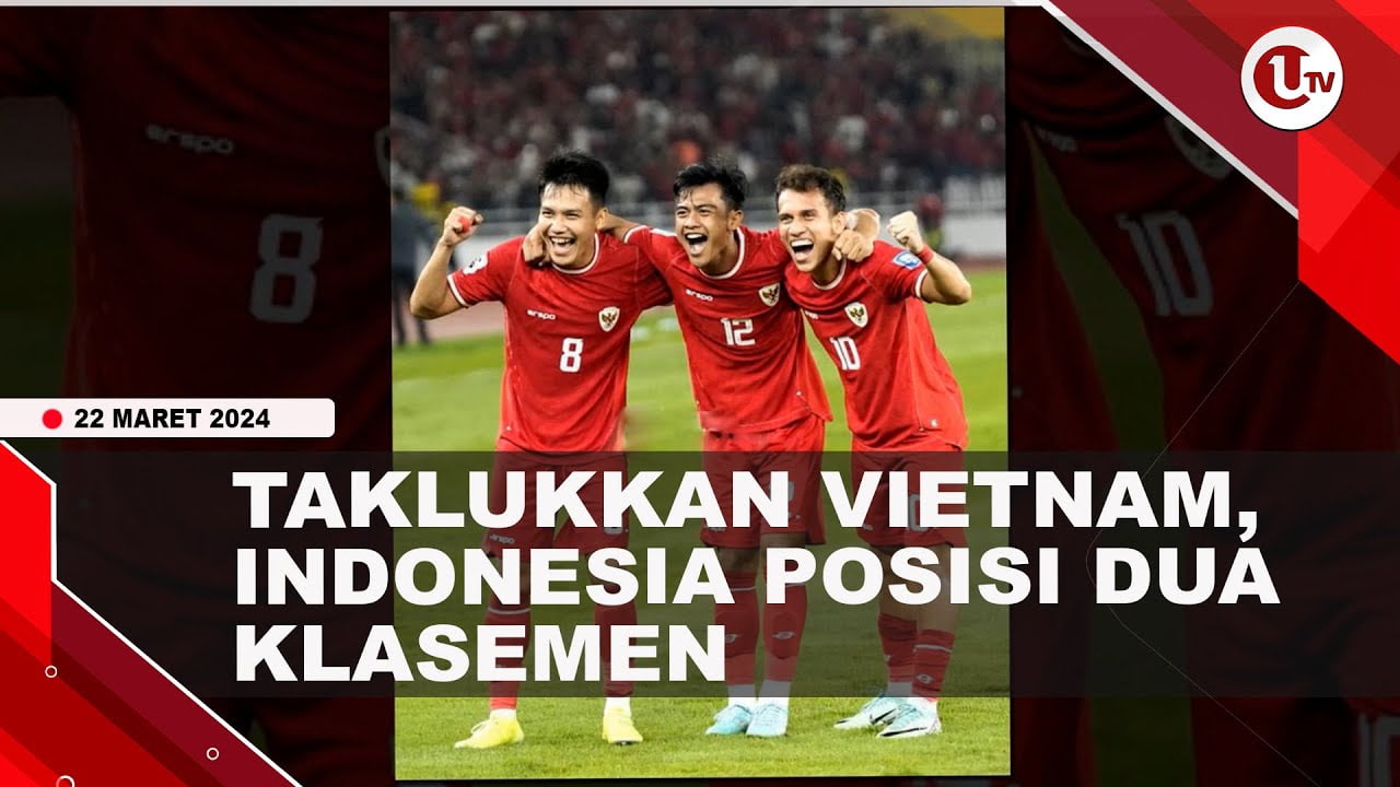 [Video] Indonesia Taklukkan Vietnam 1-0 Lewat Gol Egy