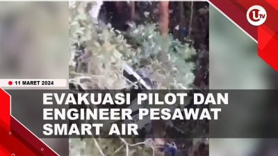 [Video] Pilot Pesawat Smart Air Selamat, Engineer Meninggal Dunia