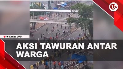 [Video] Sejumlah Warga Terlibat Tawuran