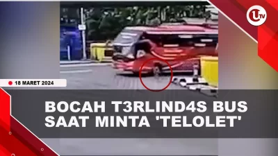 [Video] Tragis, Bocah 5 Tahun Terlindas Bus Saat Minta ‘telolet’