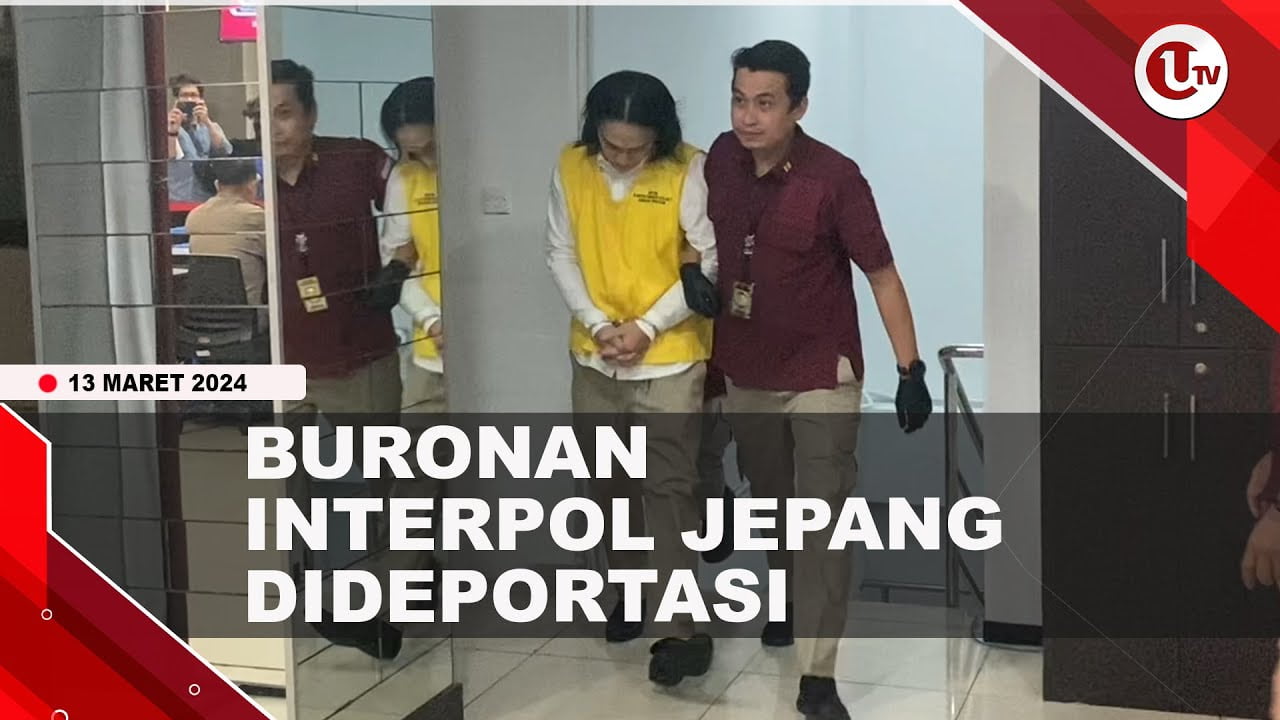 BURONAN INTERPOL JEPANG YUSUKE YAMAZAKI DIDEPORTASI