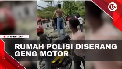 [Video ] 2 Pelaku Penyerangan Rumah Polisi Ditangkap