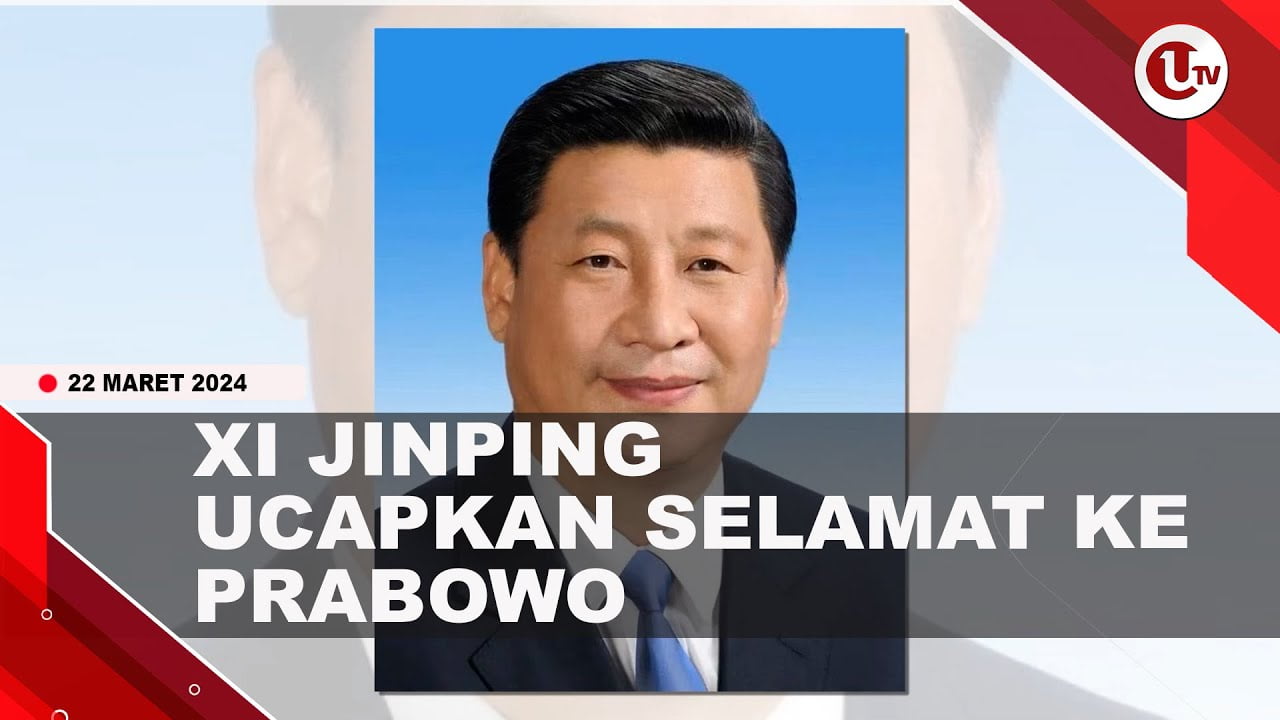 [Video] Xi Jinping Ucapkan Selamat ke Prabowo Lewat Surat
