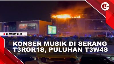 [Video] Sekelompok Orang Bersenjata Serang Kota Moskow