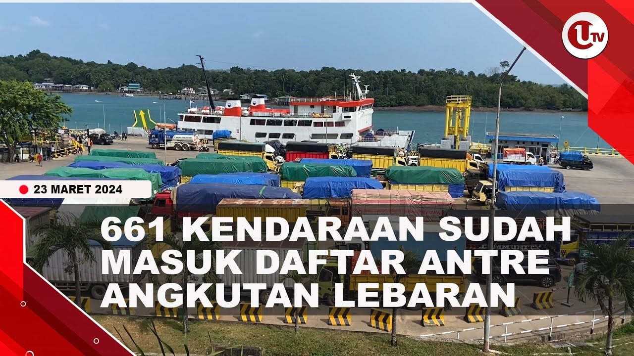 661 KENDARAAN SUDAH MASUK DAFTAR ANTRE ANGKUTAN LEBARAN