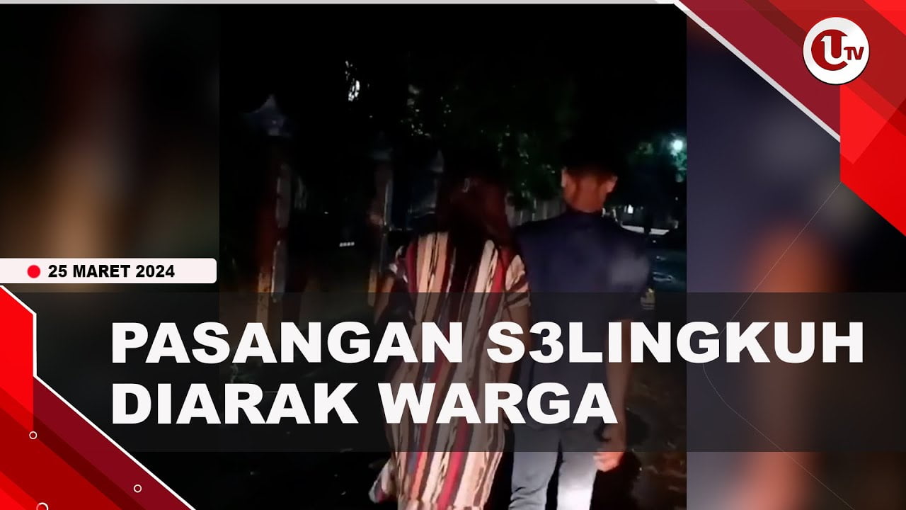 [Video] Pasangan Selingkuh Diarak Warga Ke Balai Desa