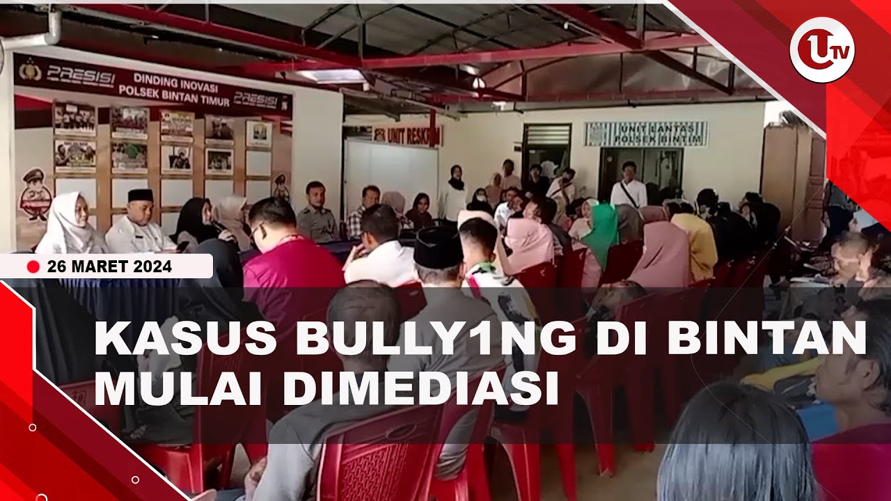 [Video] Polres Bintan Gelar Mediasi Kasus Bullying