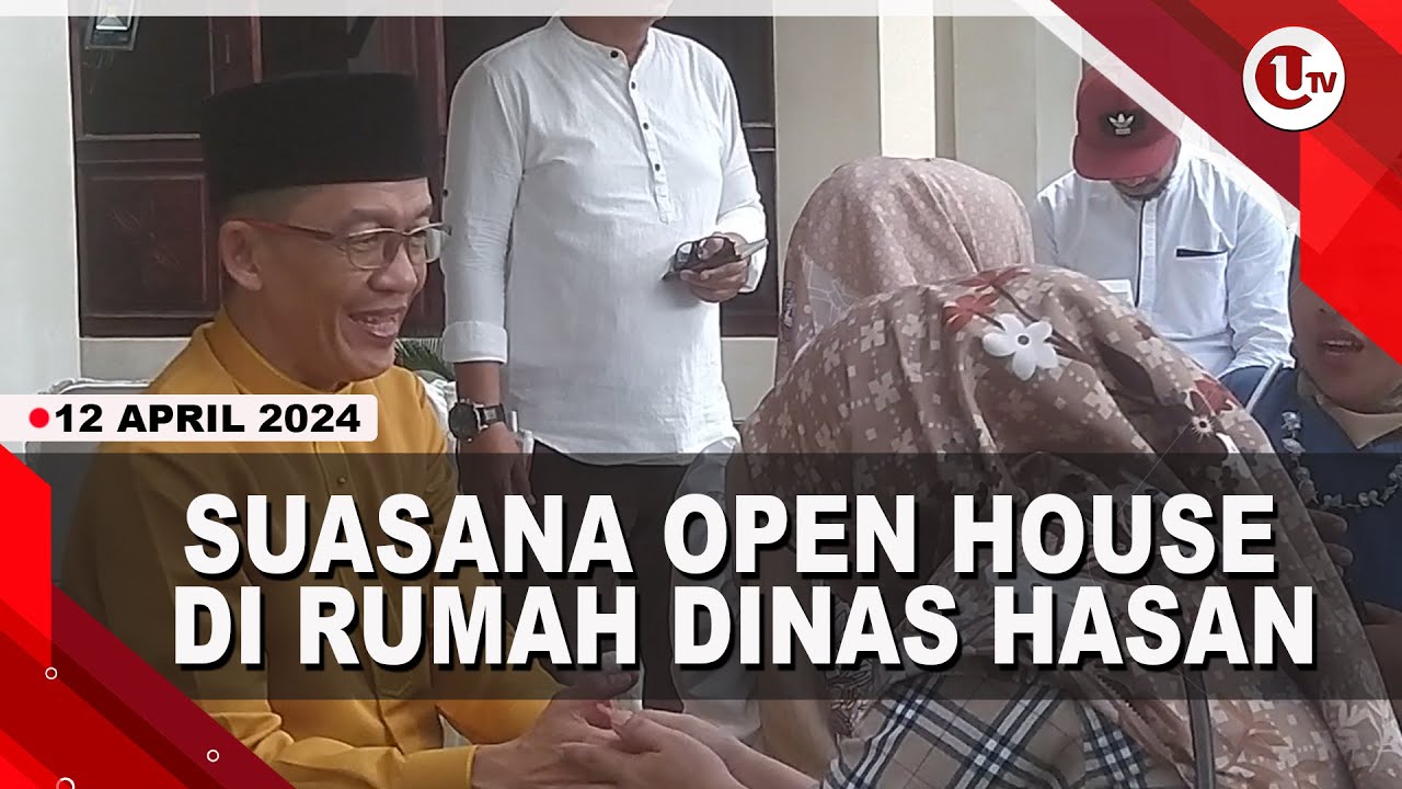[Video] Warga Serbu Open House PJ Wali Kota Tanjungpinang
