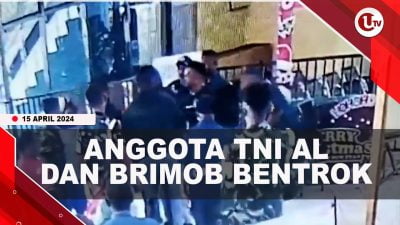 [Video] Kronologi Anggota TNI AL Dan Brimob Bentrok Di Pelabuhan Sorong