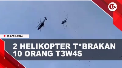 [Video] 2 Helikopter Militer Malaysia Tabrakan Di Udara