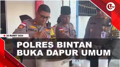 [Video] Polres Bintan Buka Dapur Umum-Berbuka Bersama Anak Yatim