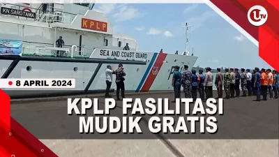 [Video] KPLP Lepas 110 Orang Mudik Gratis Ke Lingga