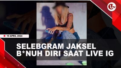 [Video] Viral, Selebgram Jaksel Akhiri Hidup Saat Live Instagram