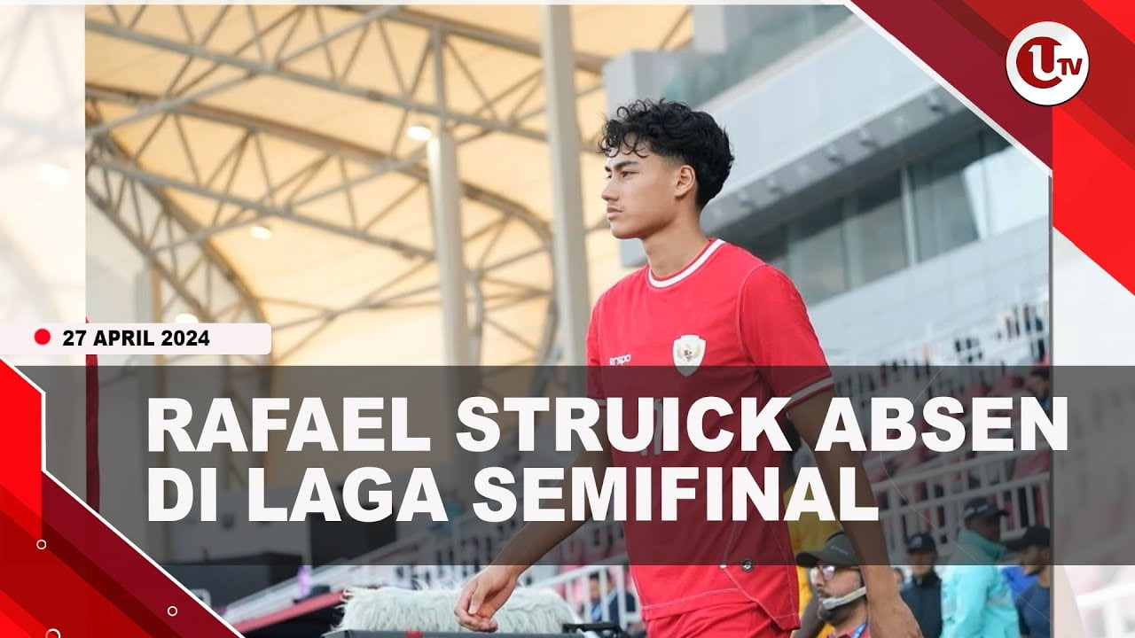 AKUMULASI KARTU KUNING, RAFAEL STRUICK ABSEN DI LAGA SEMIFINAL