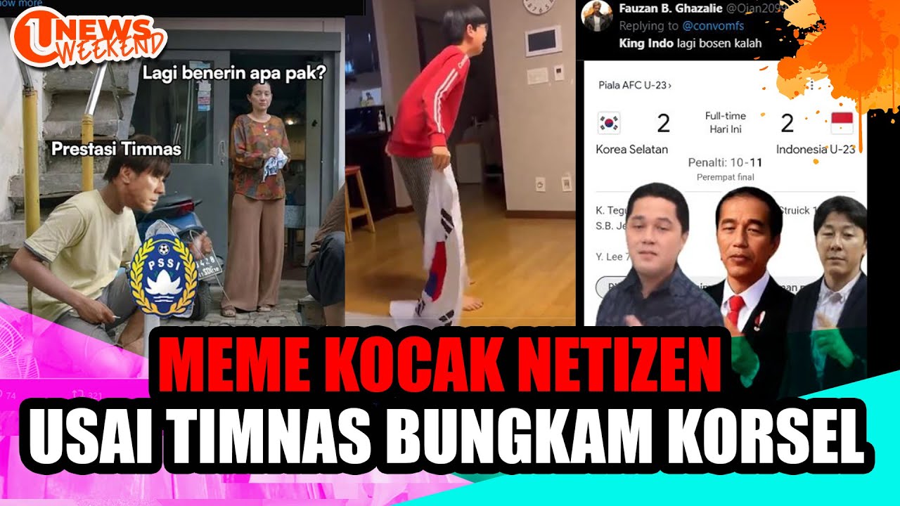 MEME KOCAK NETIZEN USAI TIMNAS LOLOS SEMIFINAL PIALA ASIA U-23