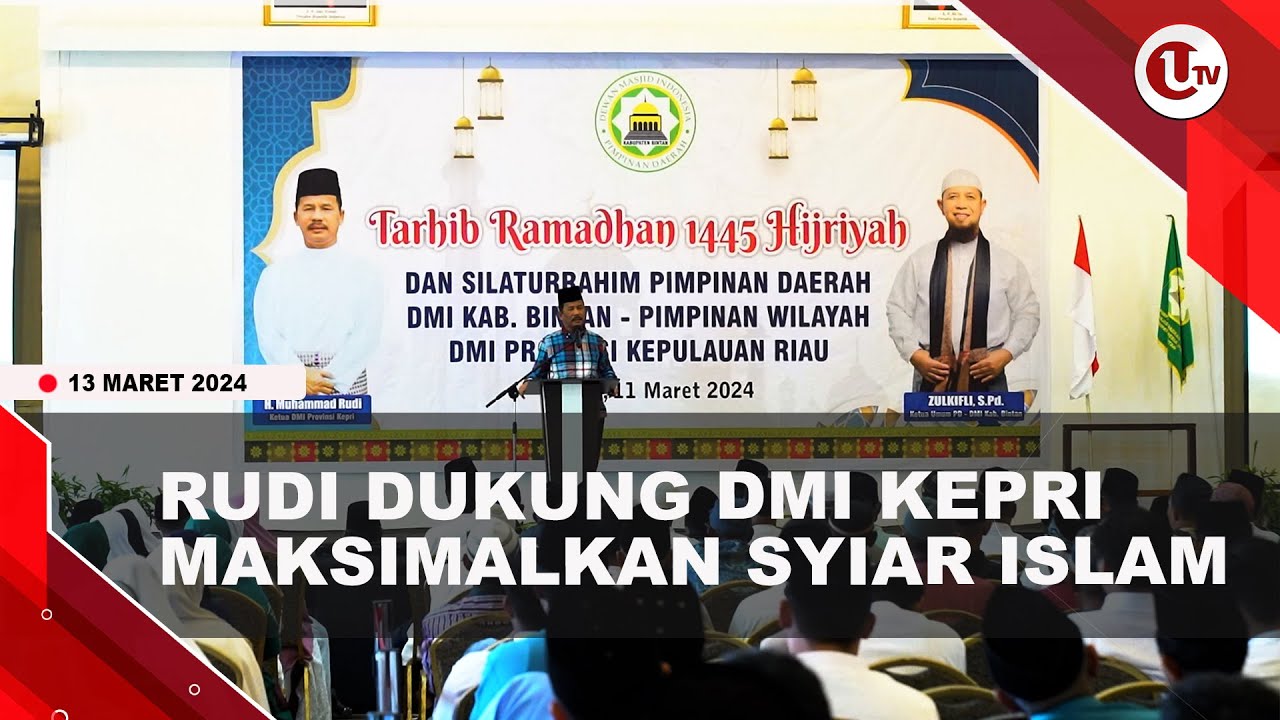 [Video] Kepala Bp Batam Rudi Dukung Dewan Masjid Maksimalkan Syiar Islam