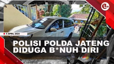 [Video] Perwira Polisi Polda Jateng Diduga Bunuh Diri Tembak Dagu