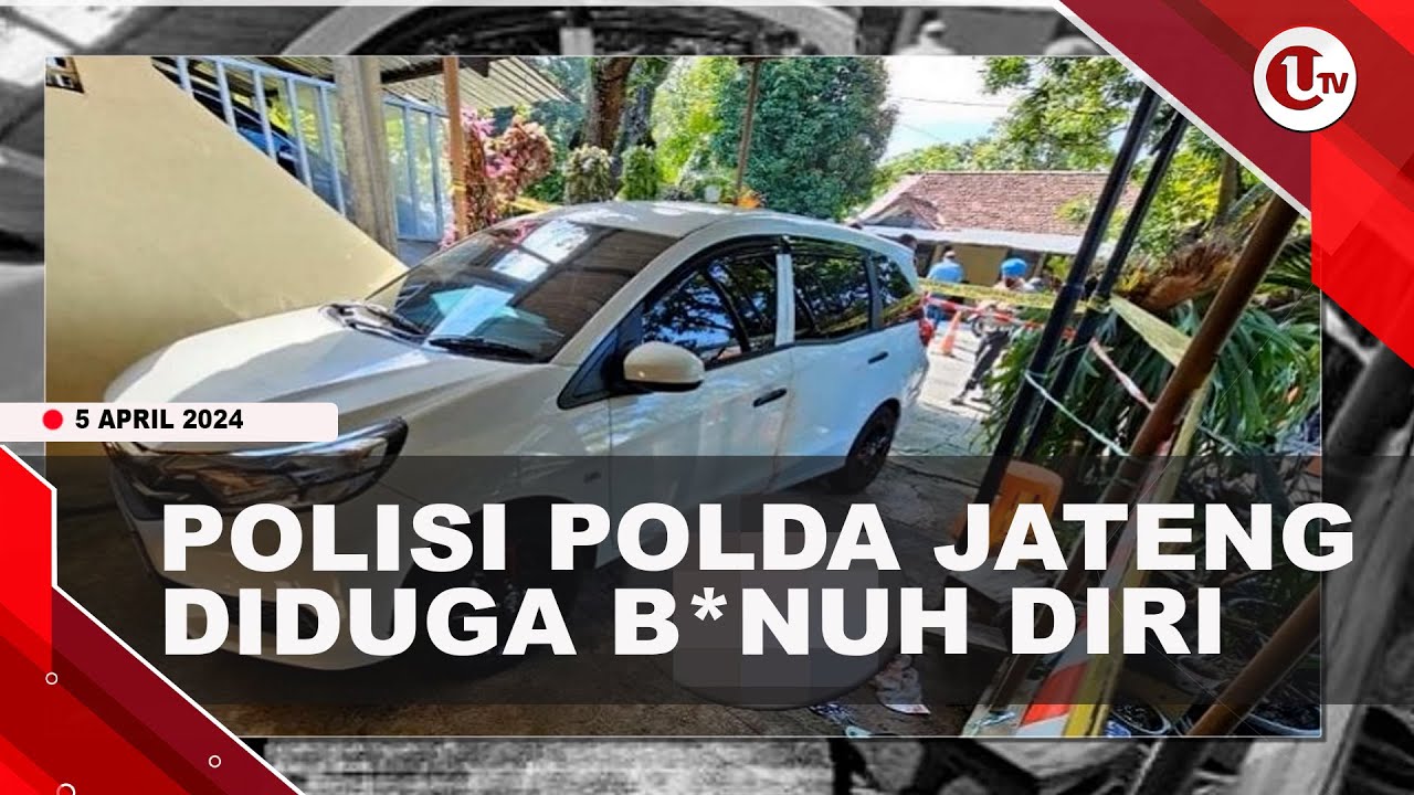 [Video] Perwira Polisi Polda Jateng Diduga B*Nuh Diri Tembak Dagu