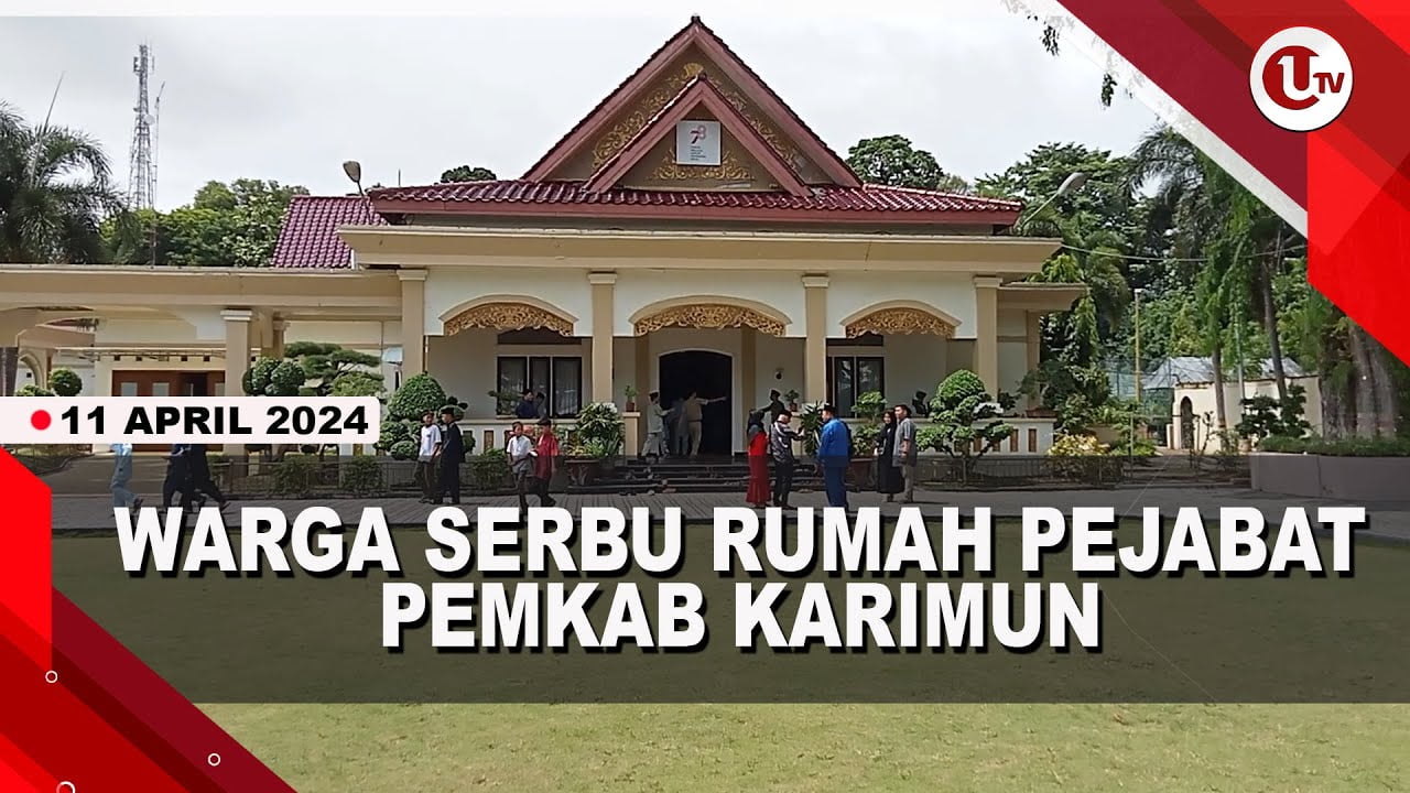 [Video] Suasana Open House Bupati Dan Sekda Karimun
