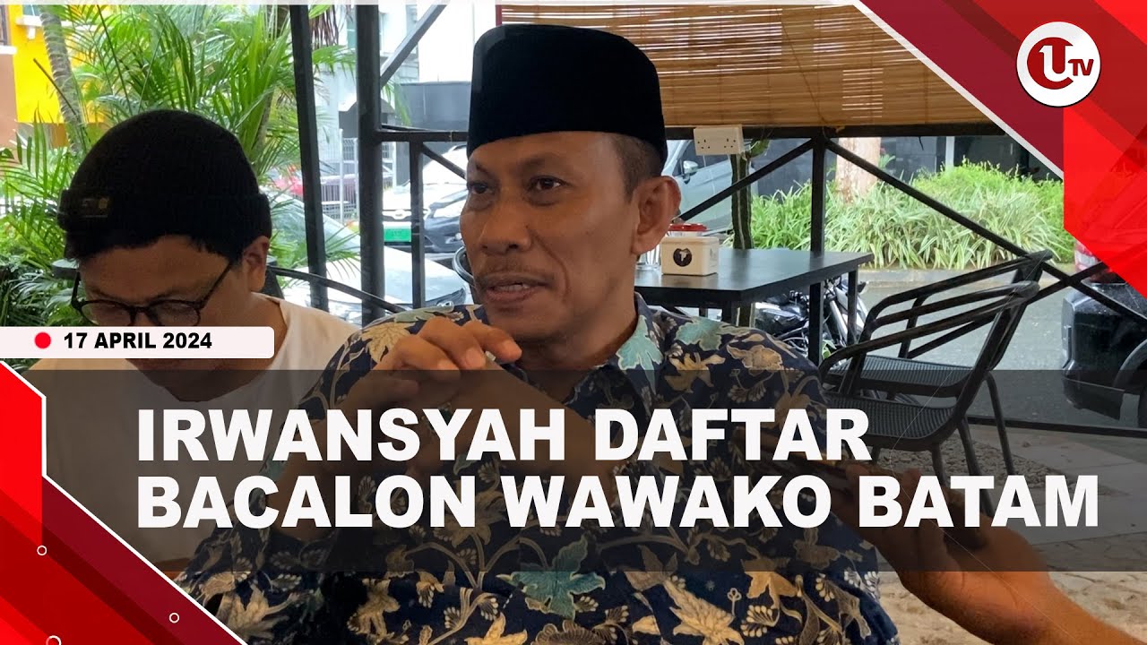 [Video] Irwansyah Daftar Bacalon Wawako Batam Lewat Partai Demokrat