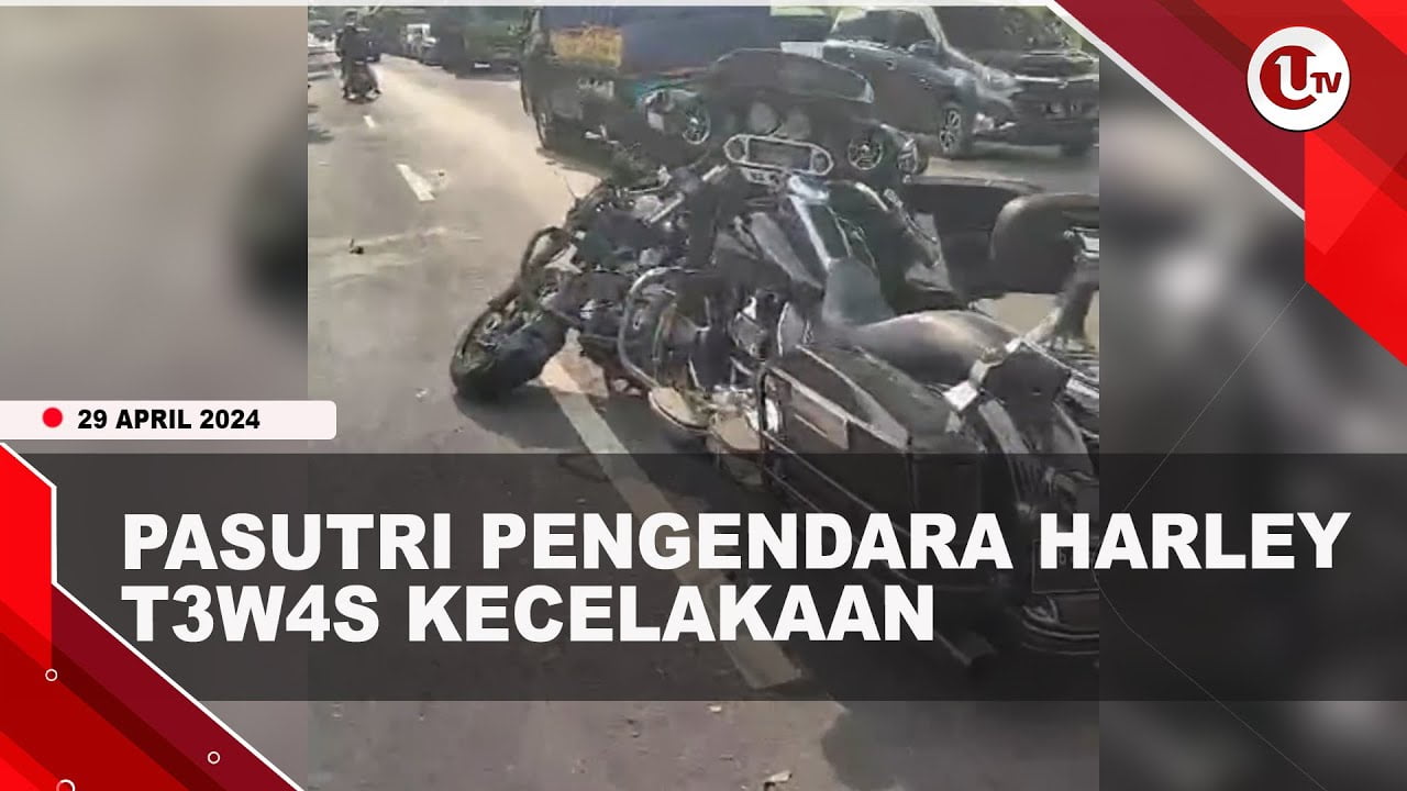 [Video] Pasutri Pengendara Harley Tewas Usai Tabrak Innova