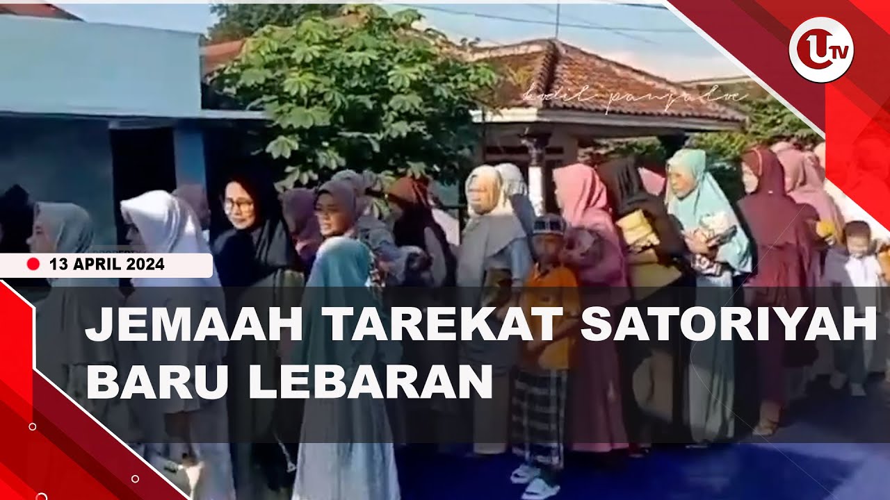 JEMAAH TAREKAT SATORIYAH MAGETAN BARU LEBARAN JUMAT