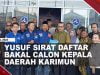 [Video] Ketua DPRD Karimun Yusuf Sirat Daftar Bakal Calon Kepala Daerah