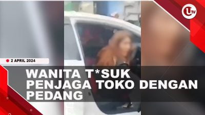 [Video] Tak Terima Ditegur, Wanita Tusuk Penjaga Toko Hingga Tewas