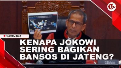 [Video]Saldi Isra Tanyakan Kenapa Jokowi Sering Bagi Bansos Di Jateng