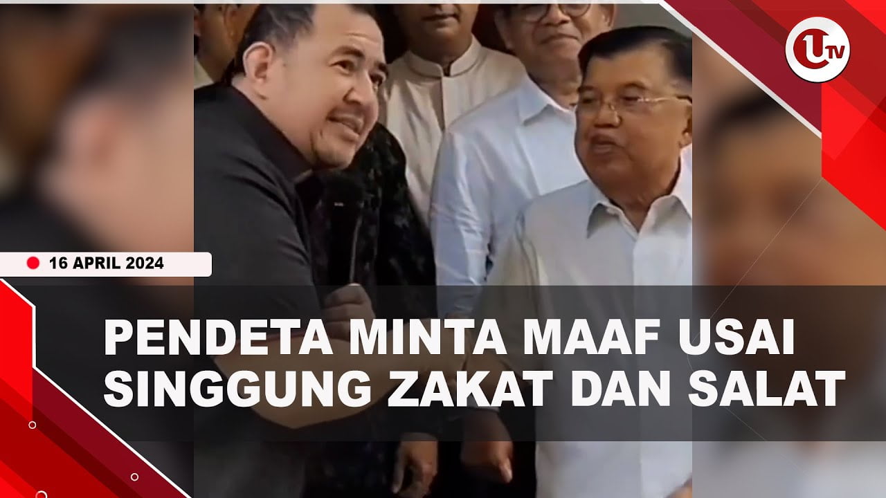 [Video] Pendeta Gilbert Minta Maaf Usai Viral Singgung Zakat Dan Salat