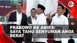 [Video] Prabowo Menyapa Anies Usai Ditetapkan Presiden Terpilih
