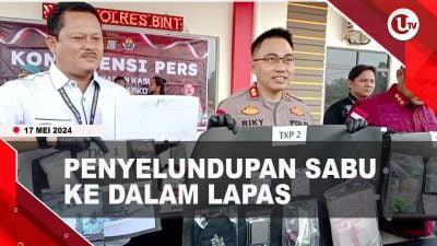 [Video] Polres Bintan dan Lapas Narkotika Gagalkan Penyelundupan Sabu