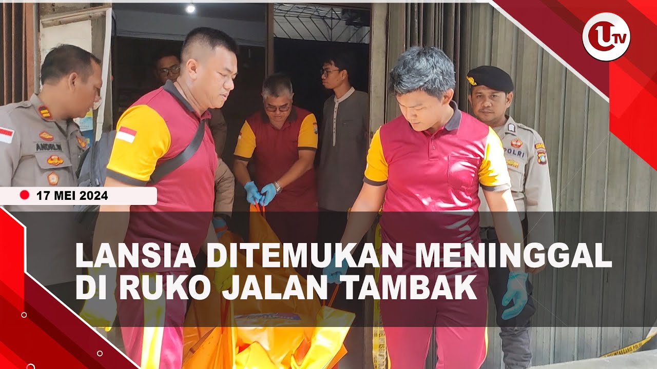 Pria 60 Tahun Ditemukan Meninggal di Dalam Ruko