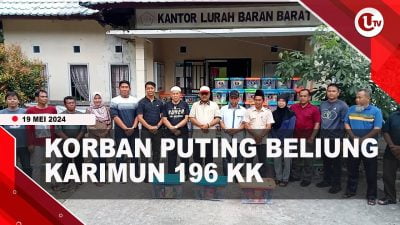 [Video] Korban Puting Beliung Karimun Bertambah Jadi 196 KK