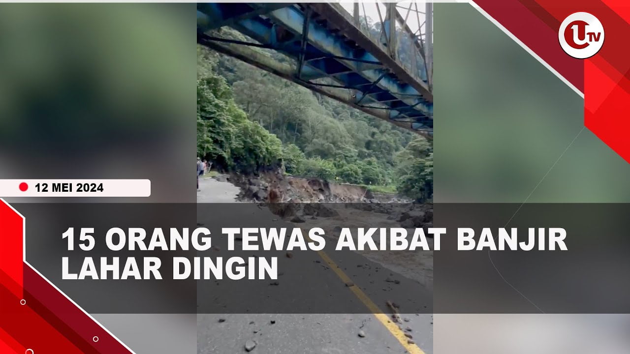 15 Orang Tewas Akibat Banjir Lahar Dingin Gunung Merapi