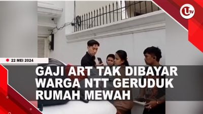 [Video] Sekelompok Warga NTT Geruduk Rumah Mewah