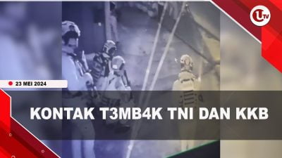 [Video] Satgas Operasi Damai Cartenz Kontak Tembak Dengan KKB