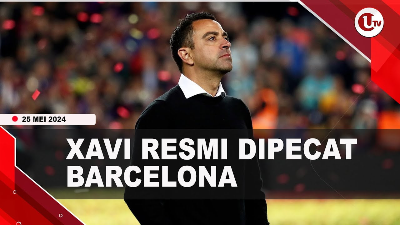 Xavi Hernandez Resmi di Pecat Barcelona