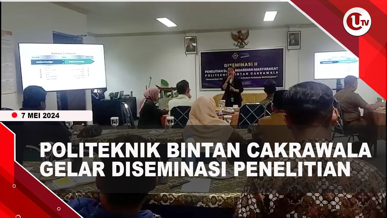 [Video] 5 Dosen Politeknik Bintan Cakrawala Paparkan Hasil Penelitian